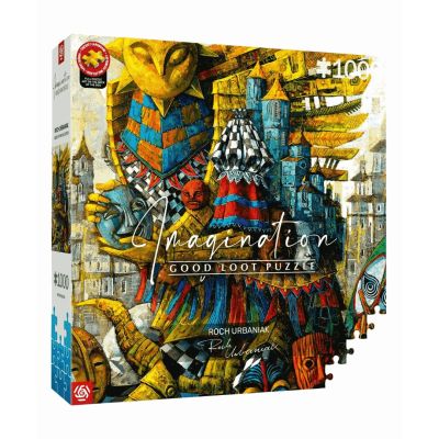Good Loot Imagination Puzzle: Roch Urbaniak - Gezelth the Sunny Clown, 1000 pieces