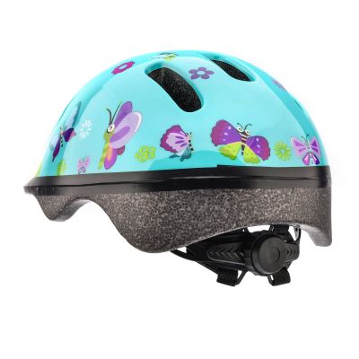 52. METEOR KS06 butterflies children's bike helmet