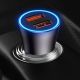 15. Baseus Golden Contactor Max fast car charger USB + USB type C 60 W Quick Charge blue (CGJM000103)
