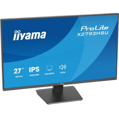 17. iiyama ProLite X2793HSU-B1 computer monitor 68.6 cm (27") 1920 x 1080 px Full HD LED Black