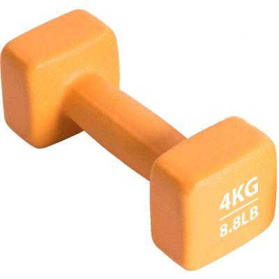 8. NEOPRENE Dumbbell 4KG PURE 2 IMPROVE 1 PC.