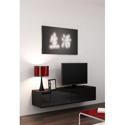 TV cabinet VIGO '140' 30/140/40 black/black combination