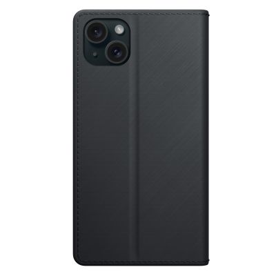 7. 3mk Wallet Case for iPhone 15 Plus - Black