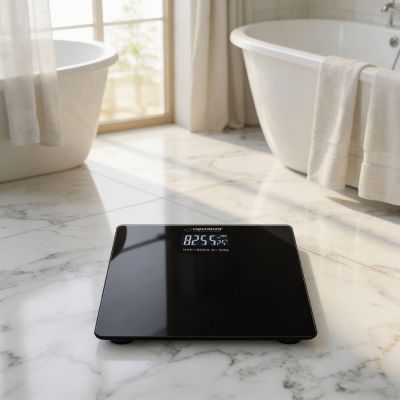 8. Esperanza Aerobic EBS002K Bathroom Scale (Black)