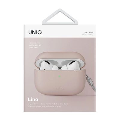 5. Uniq Lino case for AirPods Pro 2 - pink