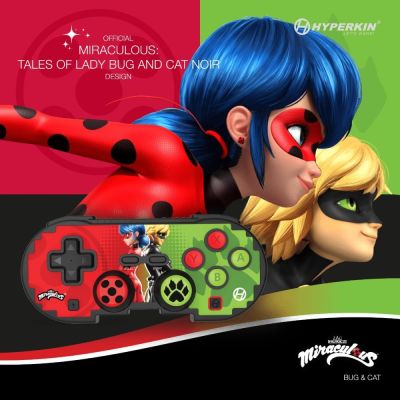 4. Hyperkin Pixel Art Green, Red Bluetooth Gamepad Nintendo Switch, Nintendo Switch Lite, Nintendo Switch OLED