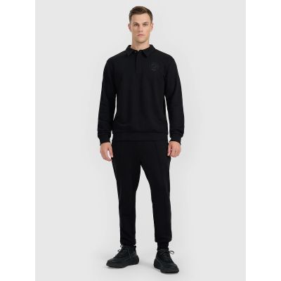 3. Men’s Regular-Fit Sweatshirt with Collar 4F 4FRAW25TSWSM2546-20S