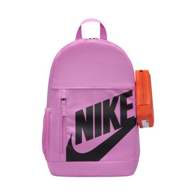 Nike Elemental Backpack Pink + Orange Pencil Case HJ4186 503