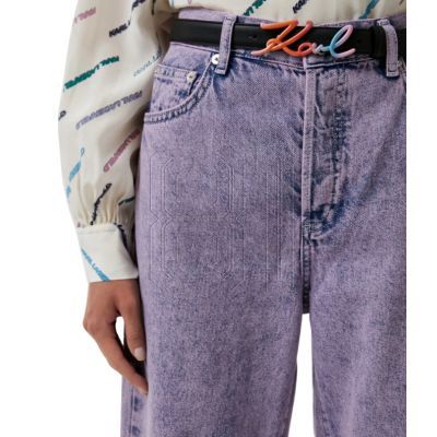 9. Karl Lagerfeld K/Signature Rainbow W 225W3157 belt