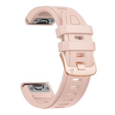 3. Tech-Protect Silicone Strap for Garmin Fenix 5S / 5S Plus / 6S / 6S Pro / 7S / 8 / 9 / 9 Pro (43 mm) – Pink
