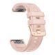 3. Tech-Protect Silicone Strap for Garmin Fenix 5S / 5S Plus / 6S / 6S Pro / 7S / 8 / 9 / 9 Pro (43 mm) – Pink