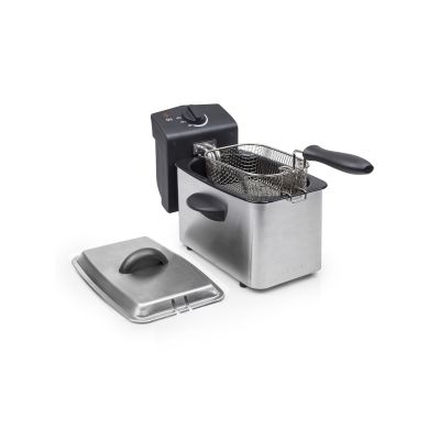 10. Tristar FR-6919 fryer Single 2 l Autonomous 800 W Black, Stainless steel