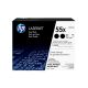 13. HP 55X 2-Pack Original LaserJet XL Black Toner Cartridges
