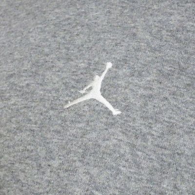 3. Air Jordan Brooklyn Oversize Gray Men's Hoodie - IB7235-091