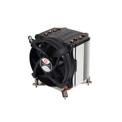 7. Dynatron Q6 computer cooling system Processor Air Cooler 9.2 cm Black 1 pc.