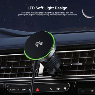 13. UNITEK MAGSAFE 38W QI2 CAR CHARGER HOLDER