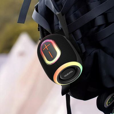 5. Dudao Y22 Wireless Speaker with RGB Backlight Bluetooth 5.3 - Black