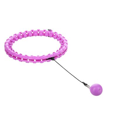 7. Plus size hula hoop HMS HHW12 with studs and weight purple