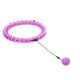 7. Plus size hula hoop HMS HHW12 with studs and weight purple