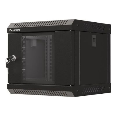 2. Lanberg WF11-3304-10B 4U Rack Wall Mount Cabinet Black