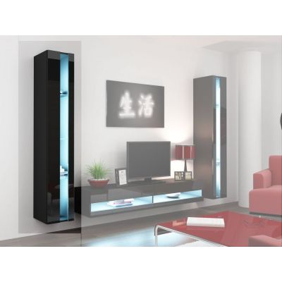 6. VIGO NEW 180/40/30 bookcase black/gloss black