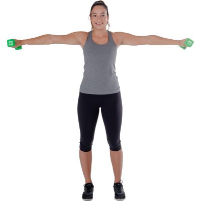 4. NEOPRENE Dumbbell 2KG PURE 2 IMPROVE 1 pc.