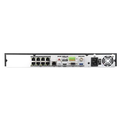 6. 8-channel IP recorder BCS-V-NVR0802-A-8K-8P