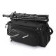 7. Wozinsky Bike Pannier Rack Bag with Shoulder Strap 9L (Rain Cover Included) Black (WBB22BK)