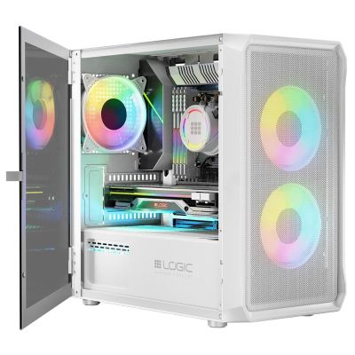 10. LOGIC HOUSING PORTOS ARGB MINI USB 3.0 WHITE