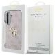 8. Guess 4G Big Metal Logo Case for Samsung Galaxy S24 - Pink