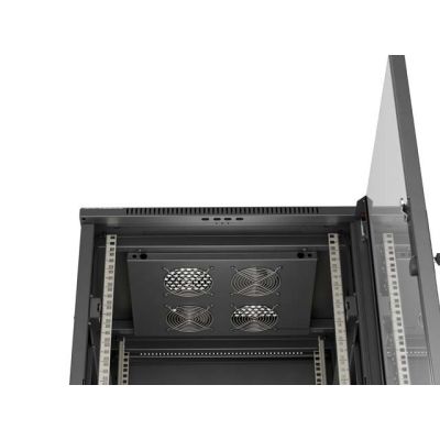 39. LANBERG FLOOR CABINET 19" 18U 600X600 BLACK