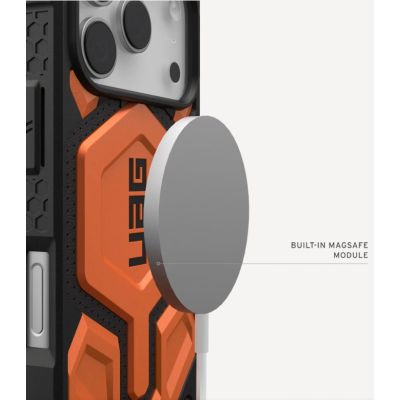 2. Urban Armor Gear Monarch Pro Mobile Phone Case 16 cm (6.3") Orange, Black