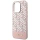 6. Guess GUHMP14LHGCFSEP iPhone 14 Pro 6.1" pink/pink hard case GCube Stripes MagSafe