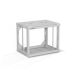 5. ALANTEC Wall-mounted cabinet 19" 9U 600x450, glass door, gray, assembled (SW-9U-600-450-01-SA)