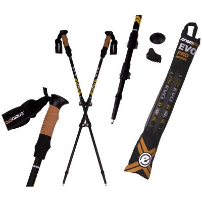 ENERO PRO EVO NORDIC WALKING POLES AND CASE