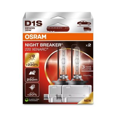 3. OSRAM D1S XENARC NIGHT BREAKER 220