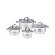 POT SET 8PCS MONZA BR-4008