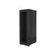 7. LANBERG FLOOR RACK CABINET 19" 42U 800X1000 BLACK perforated doors