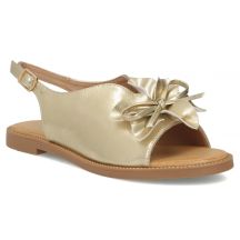 Women's gold flower sandals Filippo DS7891
