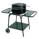 MASTER MOBILE ROUND GRILL WITH TWO SHELVES MG906