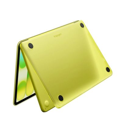 5. Spigen AirSkin Case for MacBook Neo 13" 2026 - Matte Yellow