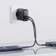 4. Acefast charger 2x USB Type C 40W, PPS, PD, QC 3.0, AFC, FCP black (A9 black)