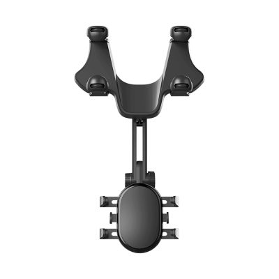 4. Car Phone Holder for Rearview Mirror - Black