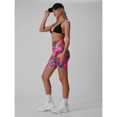 4. Women's knitted cycling leggings 4F 4FRSS26TSTIF053-90A