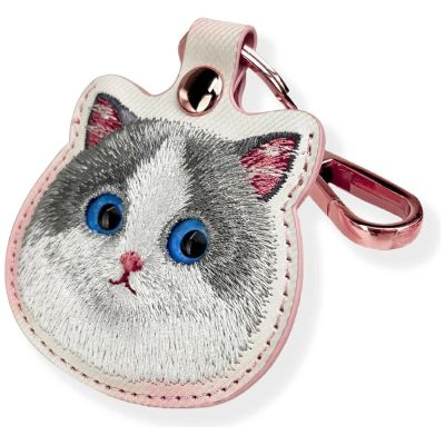 5. Nimmy Big Eyed Pet 2.0 Cat Tracker Case - Pink