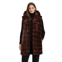 Geographical Norway Women's Fleece Uphemere Dark Brown Db Lady 0136 Dark brown (WZ6797F/GN-Dark brown)