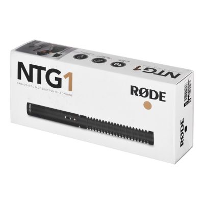 6. RODE NTG1 Microphone Black Digital Camera Microphone