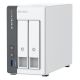 11. Qnap TS-216G, Tower, 2 x 2.5"/3.5" SATA, ARM 2.0GHz Quad core, 4GB, 1 x 2.5GbE + 1 x GbE, External adapter (PSU)