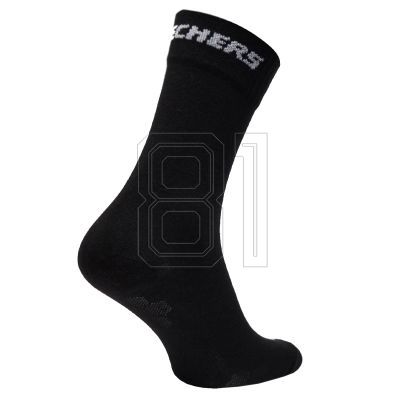 3. Skechers 3PPK Mesh Ventilation Socks SK41040-9999 Black 35-38