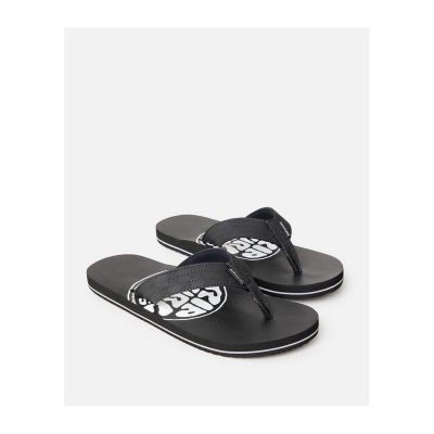 RIP CURL Ripper Bloom Open Toe Beach Flip-Flops Black